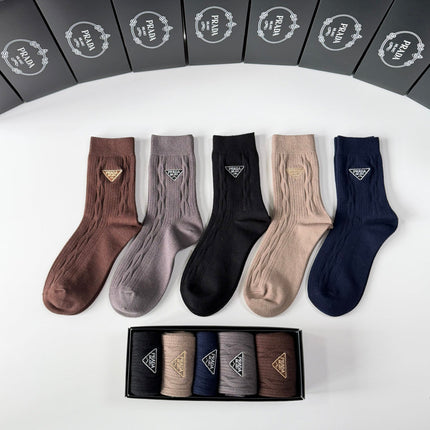 PRADA 26S CREW SOCKS 114852 (1 BOX)