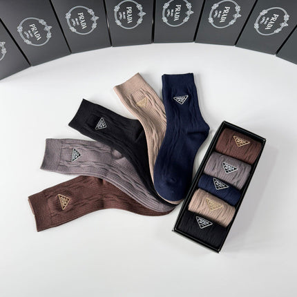 PRADA 26S CREW SOCKS 114852 (1 BOX)
