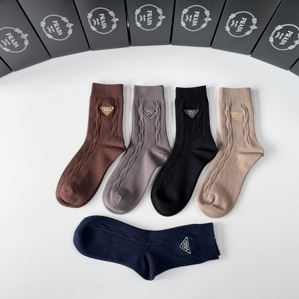 PRADA 26S CREW SOCKS 114852 (1 BOX)