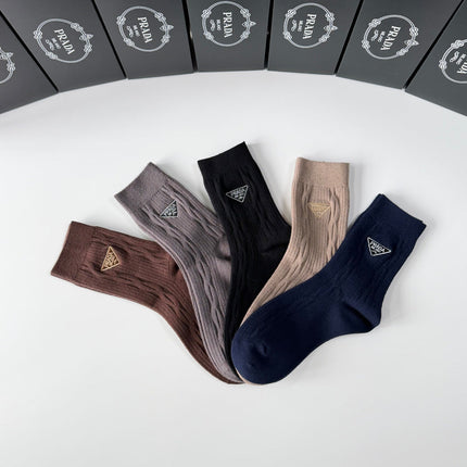 PRADA 26S CREW SOCKS 114852 (1 BOX)