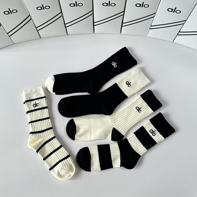 ALO 26S CREW SOCKS 222500 (1 BOX)