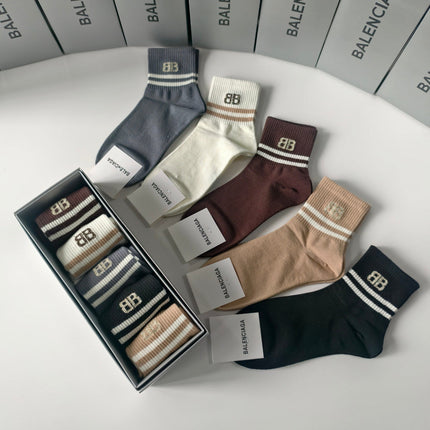 BALENCIAGA 26S ANKLE SOCKS 263813 (1 BOX)