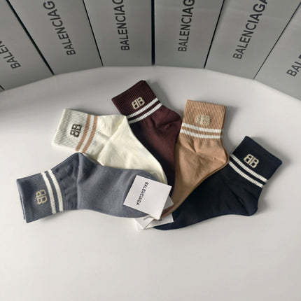 BALENCIAGA 26S ANKLE SOCKS 263813 (1 BOX)