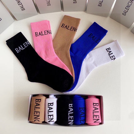 BALENCIAGA 26S CREW SOCKS 263814 (1 BOX)