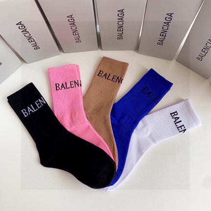 BALENCIAGA 26S CREW SOCKS 263814 (1 BOX)