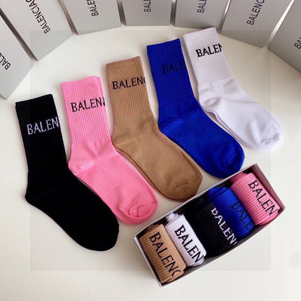 BALENCIAGA 26S CREW SOCKS 263814 (1 BOX)