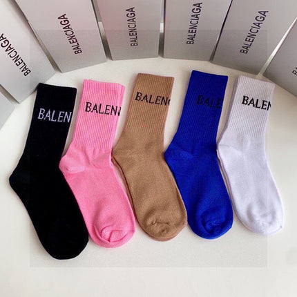 BALENCIAGA 26S CREW SOCKS 263814 (1 BOX)