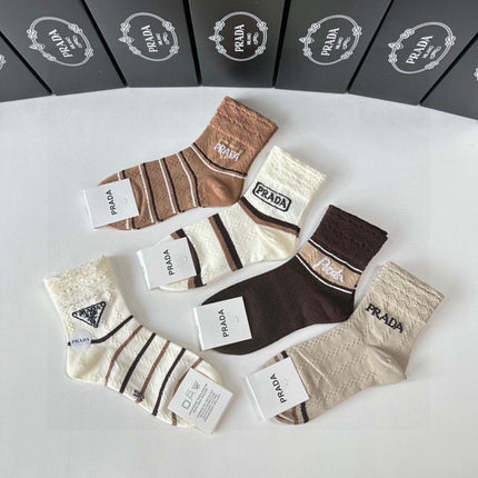PRADA 26S ANKLE SOCKS 283723 (1 BOX)