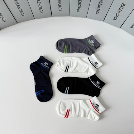 BALENCIAGA 26S ANKLE SOCKS 296484 (1 BOX)