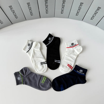 BALENCIAGA 26S ANKLE SOCKS 296484 (1 BOX)