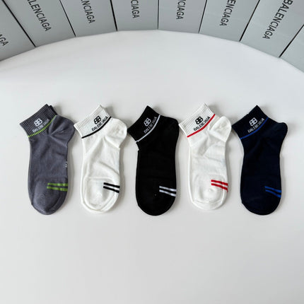 BALENCIAGA 26S ANKLE SOCKS 296484 (1 BOX)