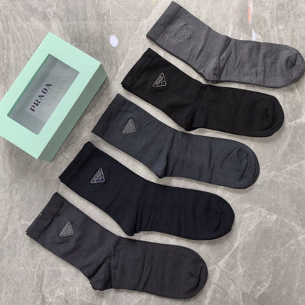 PRADA 26S CREW SOCKS 346562 (1 BOX)