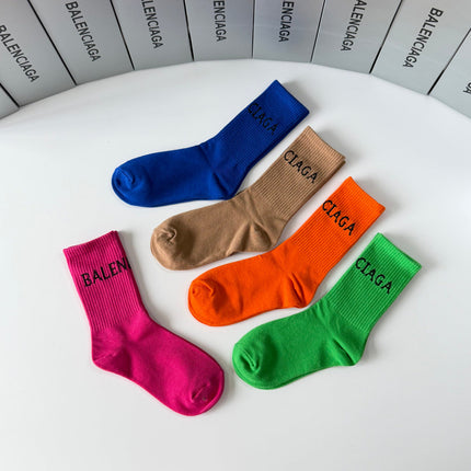 BALENCIAGA 26S CREW SOCKS 358579 (1 BOX)