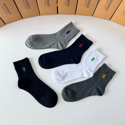 BURBERRY 26S ANKLE SOCKS 395223 (1 BOX)