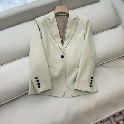 MAX MARA 25S SET VEST BLAZER 015