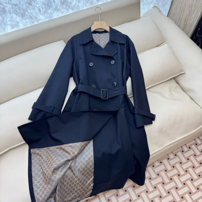 MAX MARA 25S DOUBLE-BREASTED LONG COAT 017