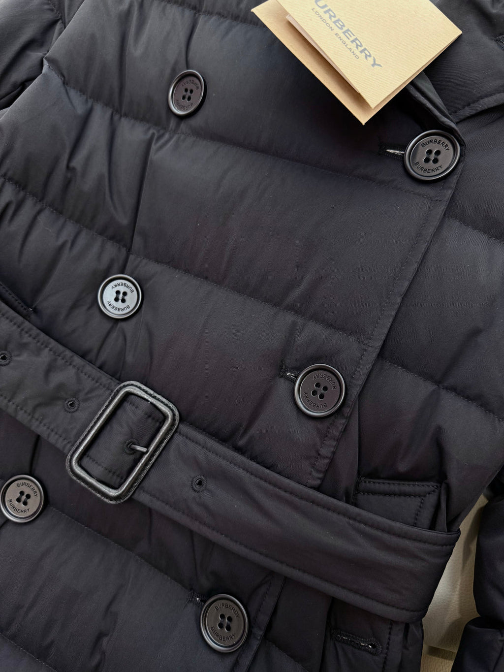 BURBERRY 25S LONG DOWN COAT 124