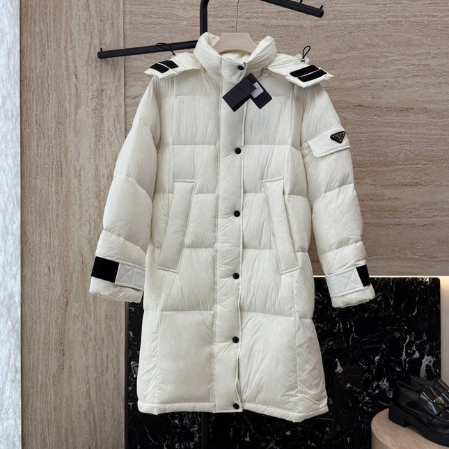 PRADA 25S LONG PUFFER JACKET 520