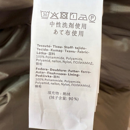 MAX MARA 25S LONG DOWN COAT 210