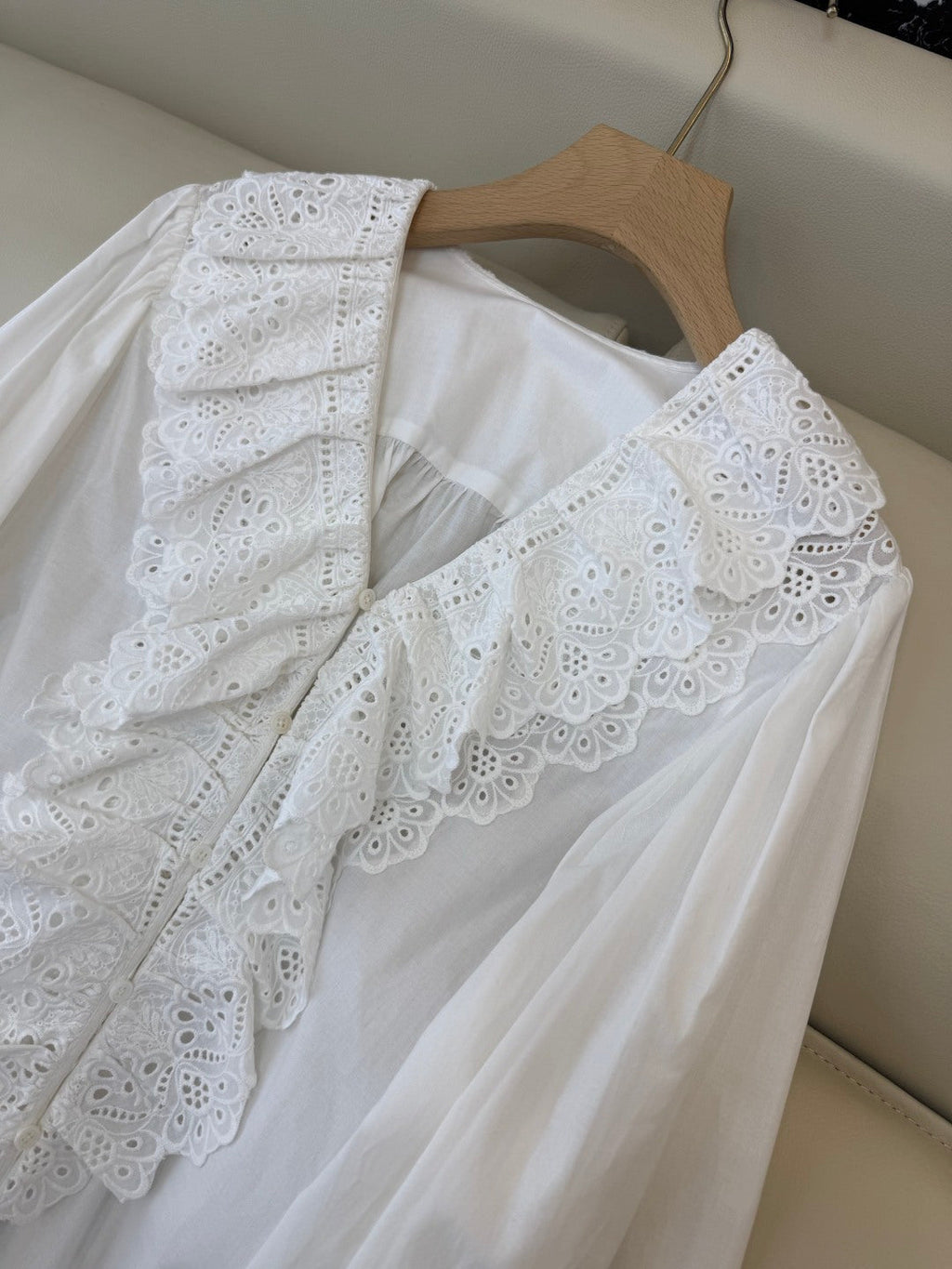 CHLOE 25S WHITE SHIRT STYLE 004