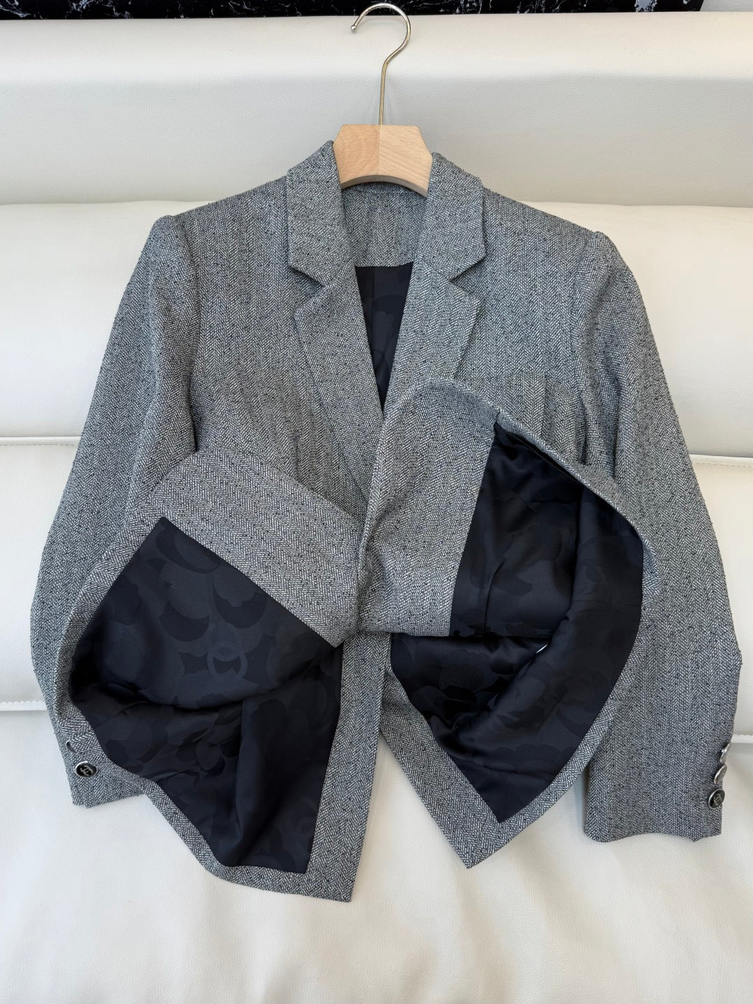 CHANEL 25S LONG BLAZER COAT 492