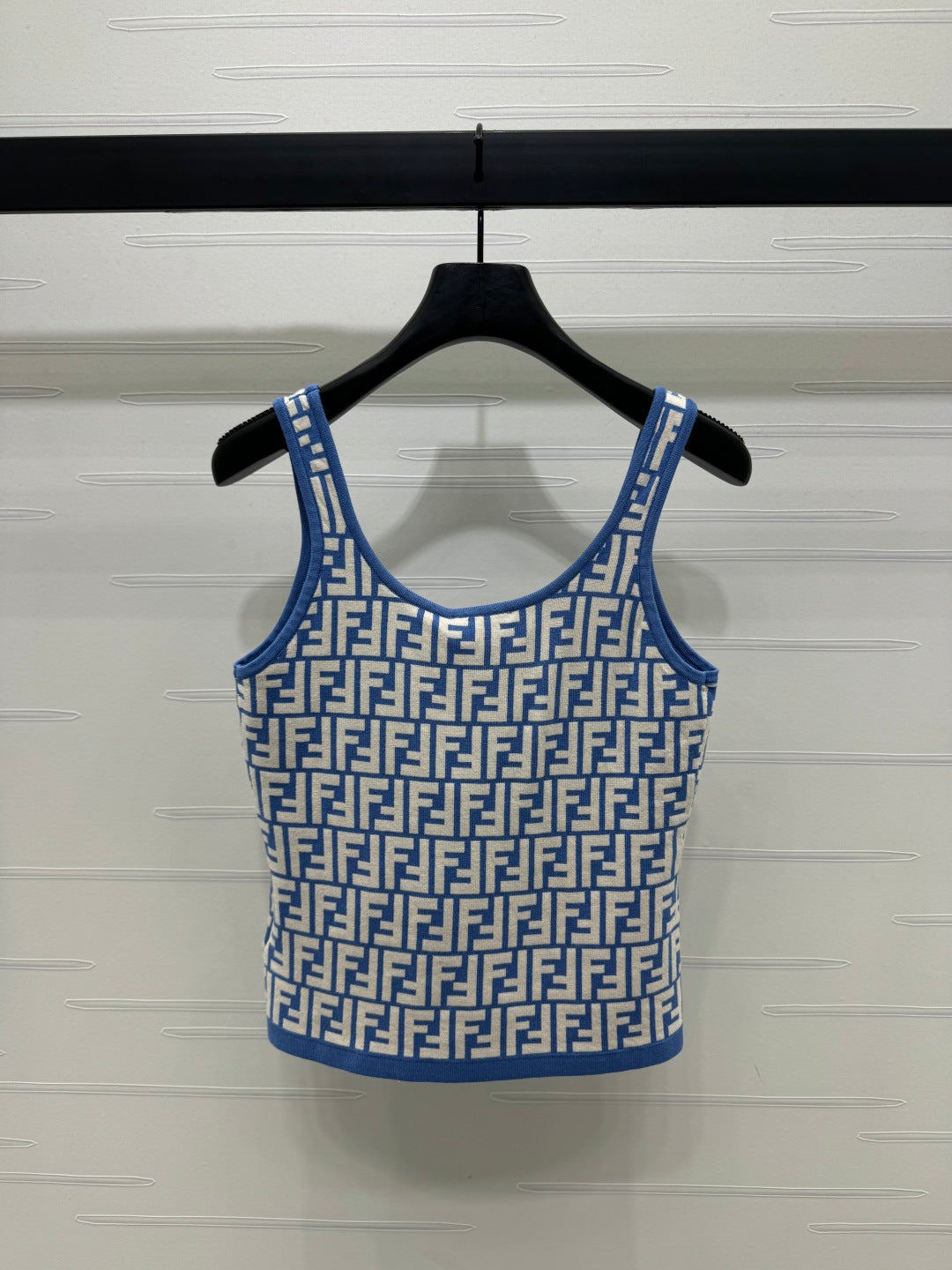 FEND 25S FLORAL LOGO KNITTED CAMISOLE 264227