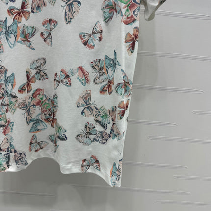 Dior 25C T-Shirt Papillon multicolore Pattern 228799