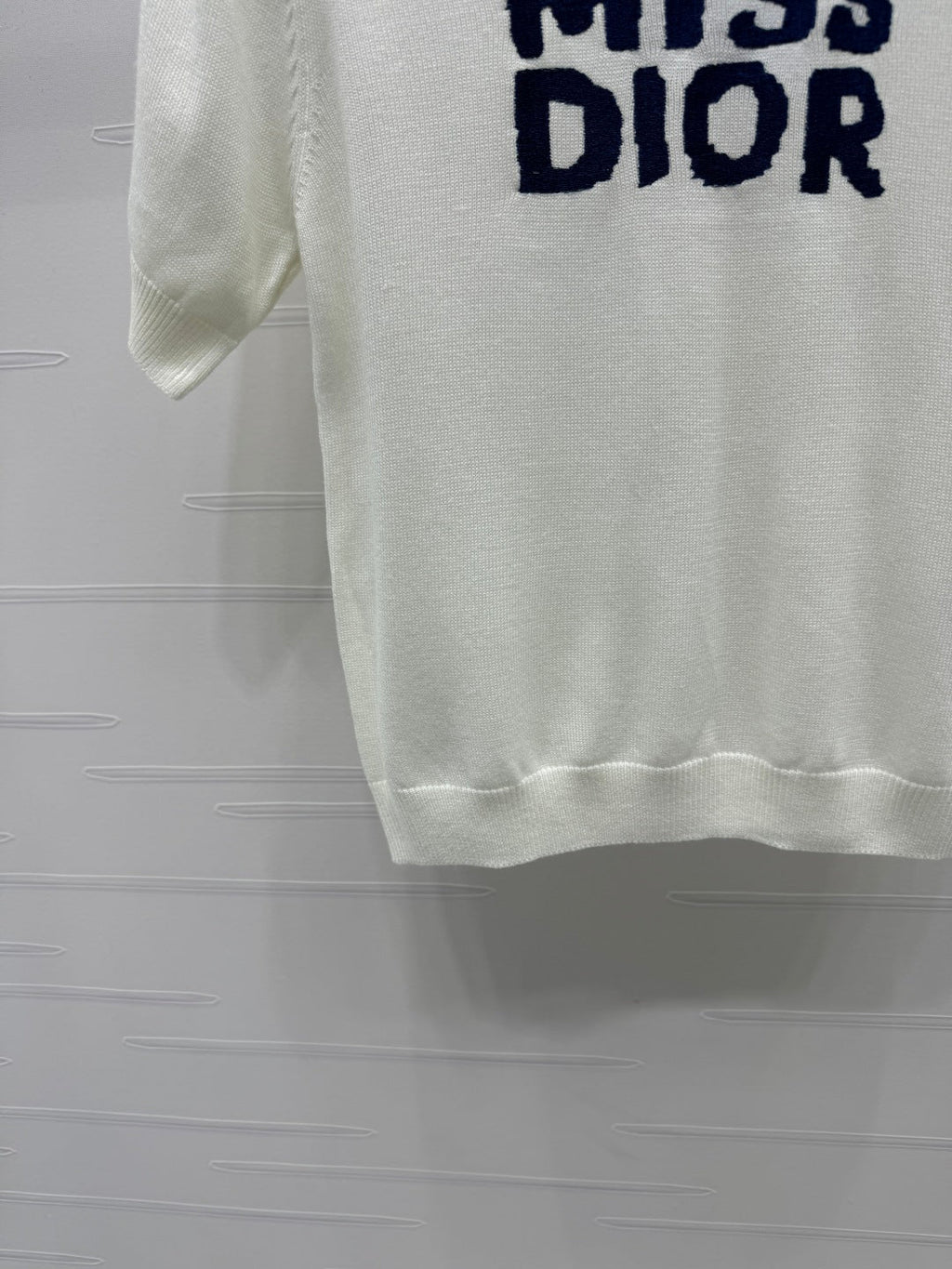 DIOR 25S MISS KNIT SHORT SLEEVE TOP 264242