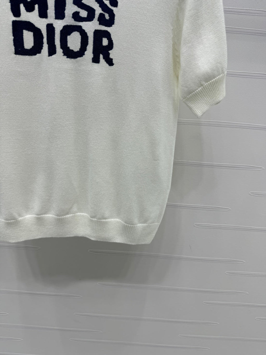 DIOR 25S MISS KNIT SHORT SLEEVE TOP 264242
