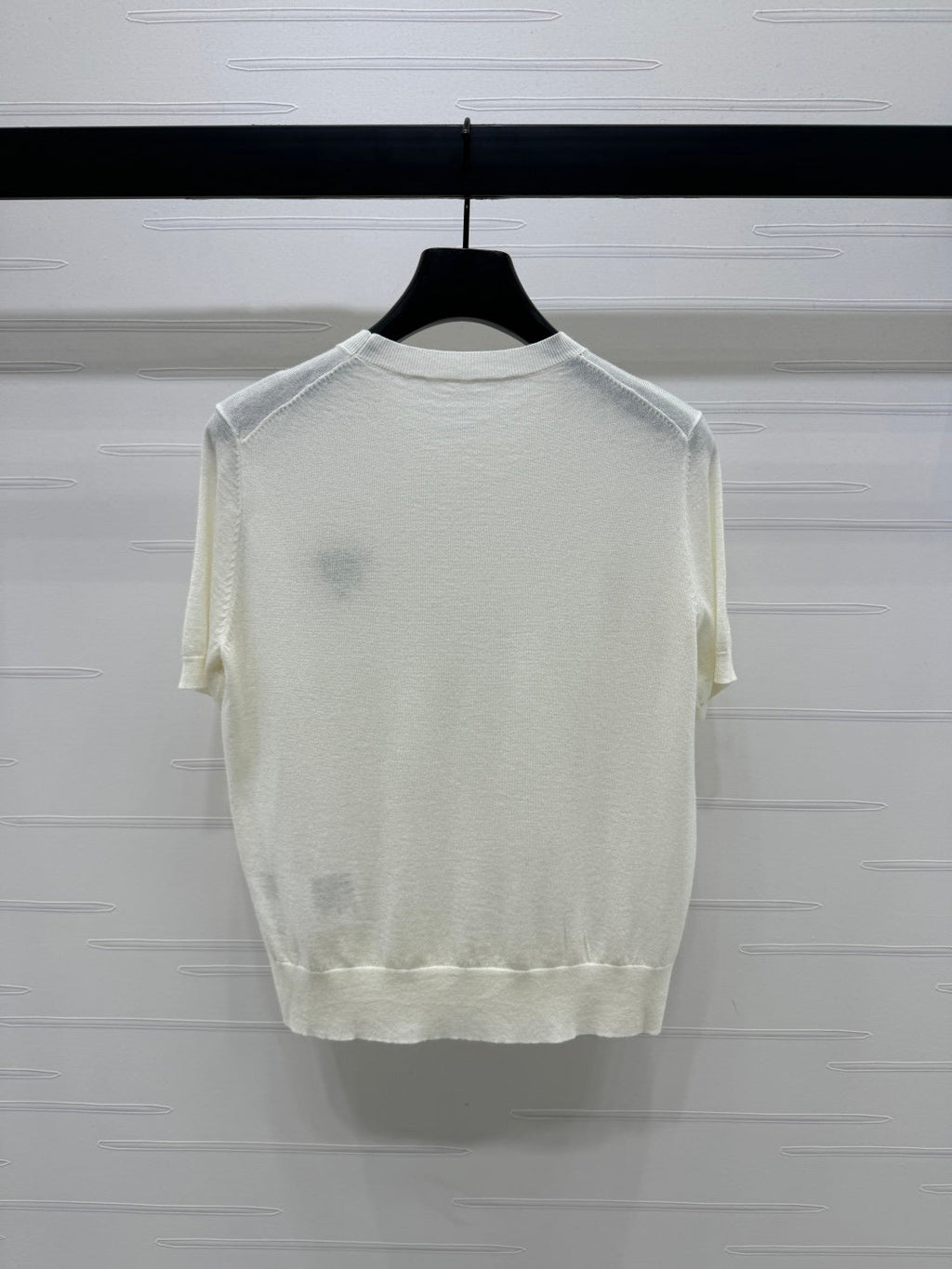 PRADA SHORT-SLEEVE EMBROIDERED LOGO T-SHIRT 269460