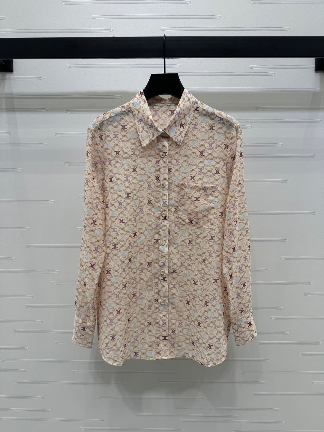 CELINE 26S LOGO PRINT SHIRT 370