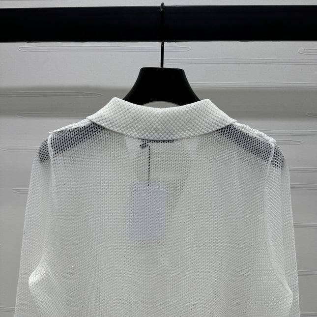 VALENTINO LONG-SLEEVE KNIT CARDIGAN 274971