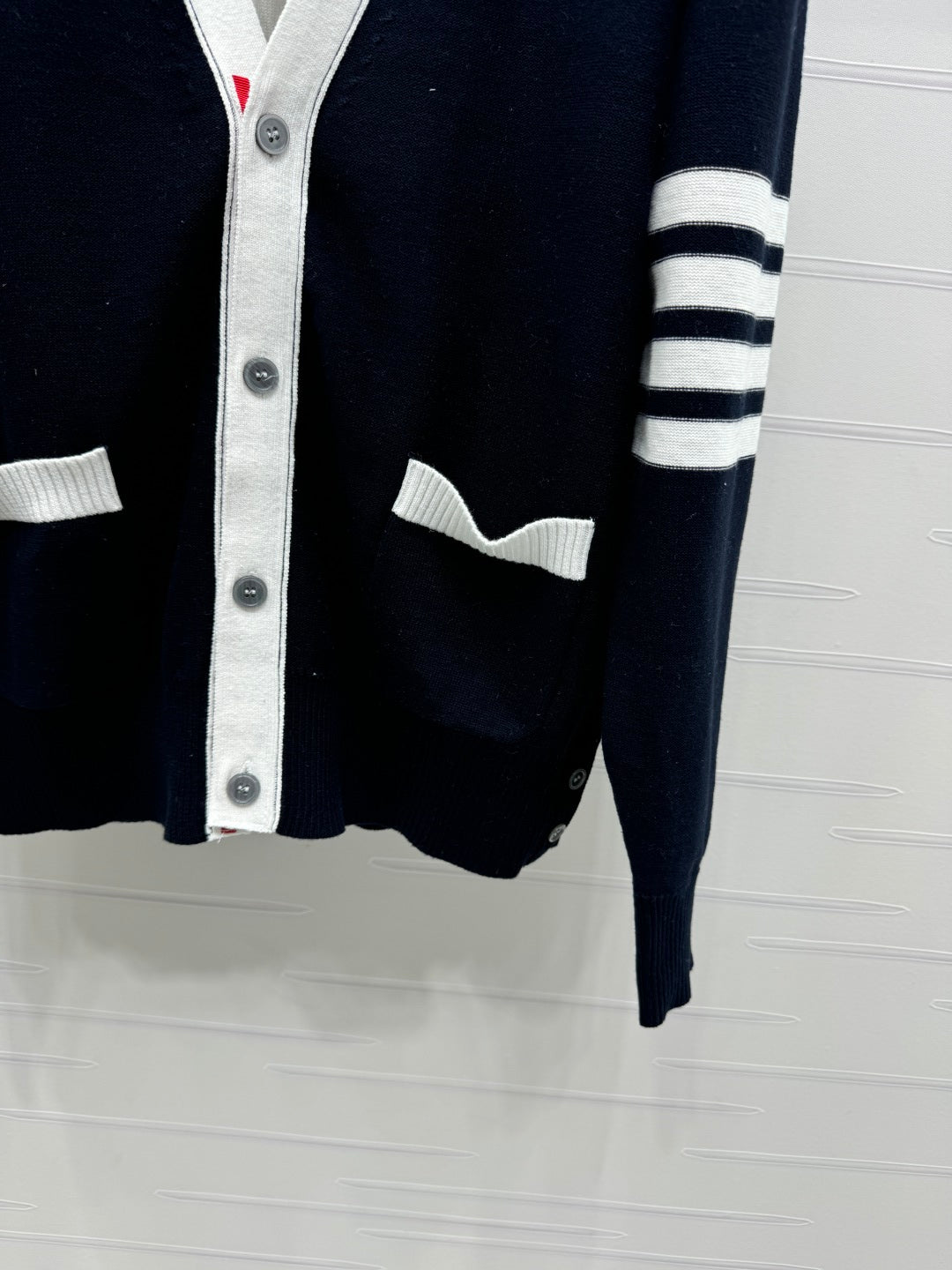 THOM 25S V-NECK KNIT CARDIGAN 264212