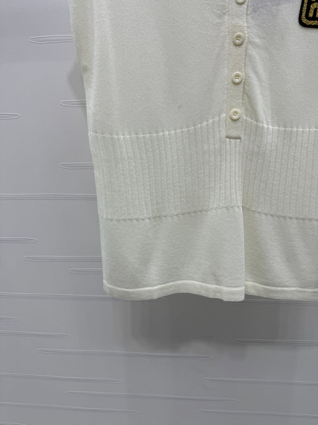 MIU 25S SWEATER VEST 264086