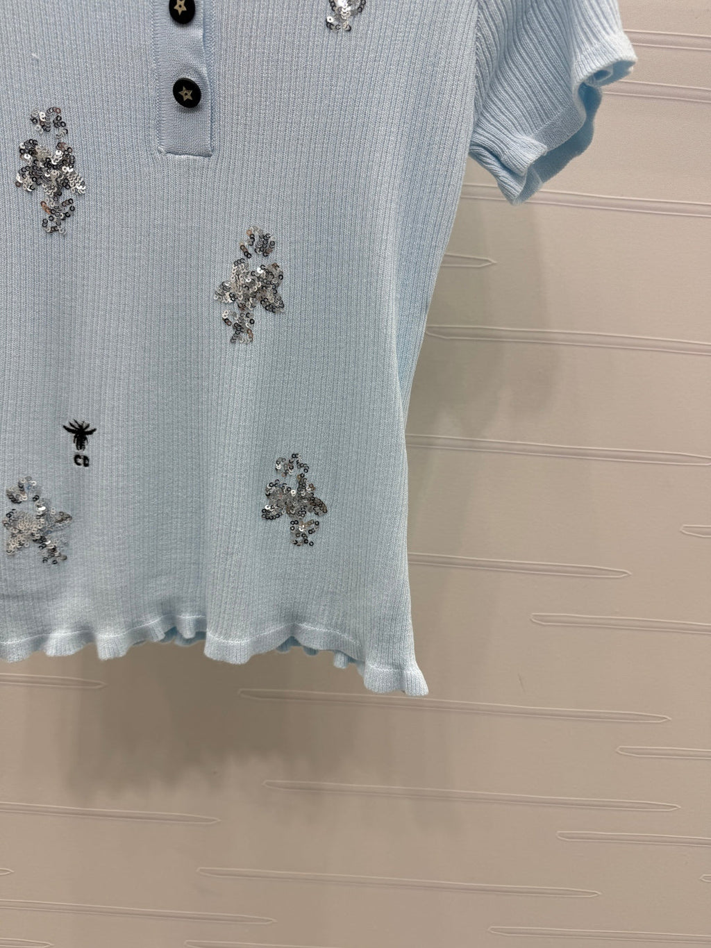 DIOR 25S RHINESTONE SWEATER 264084
