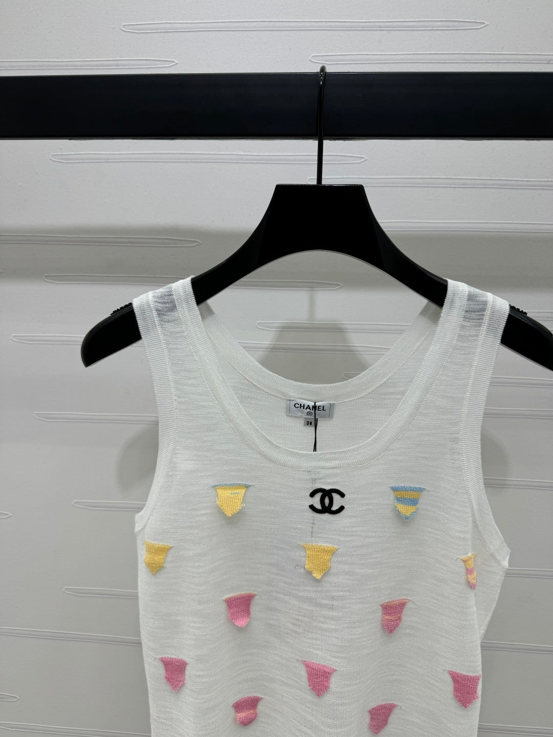 CHANEL 25S PATCHWORK TANK TOP 264142