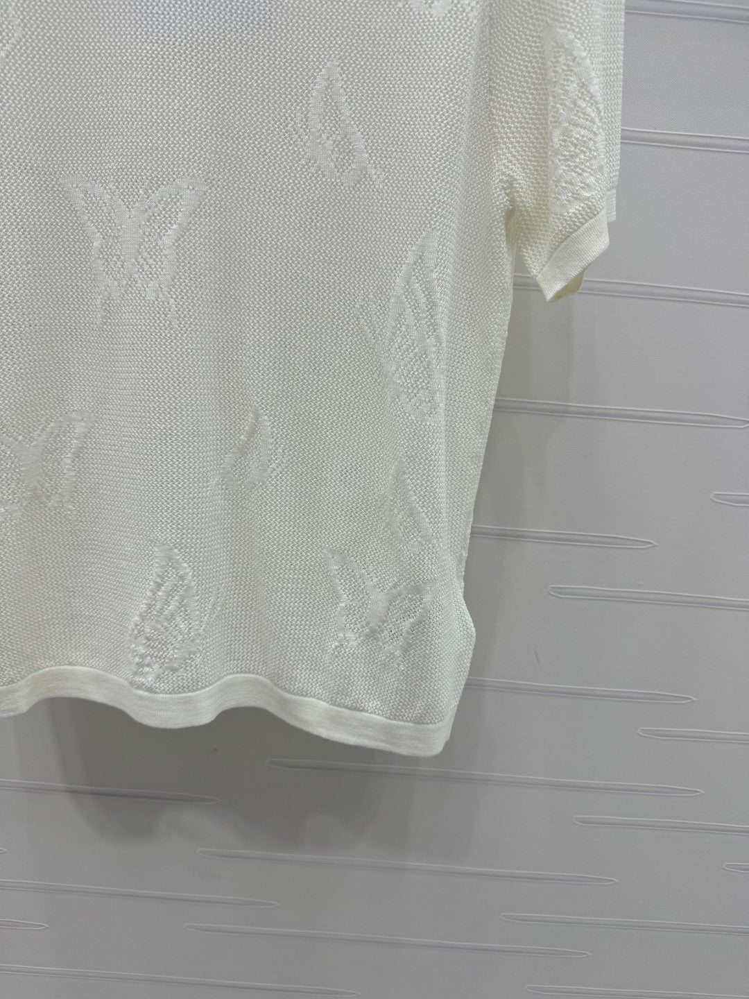 DIOR 25S BUTTERFLY WOVEN T-SHIRT 264066