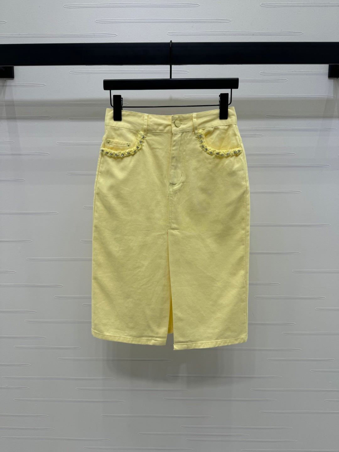 GUCCI SLIT DENIM SKIRT 269444
