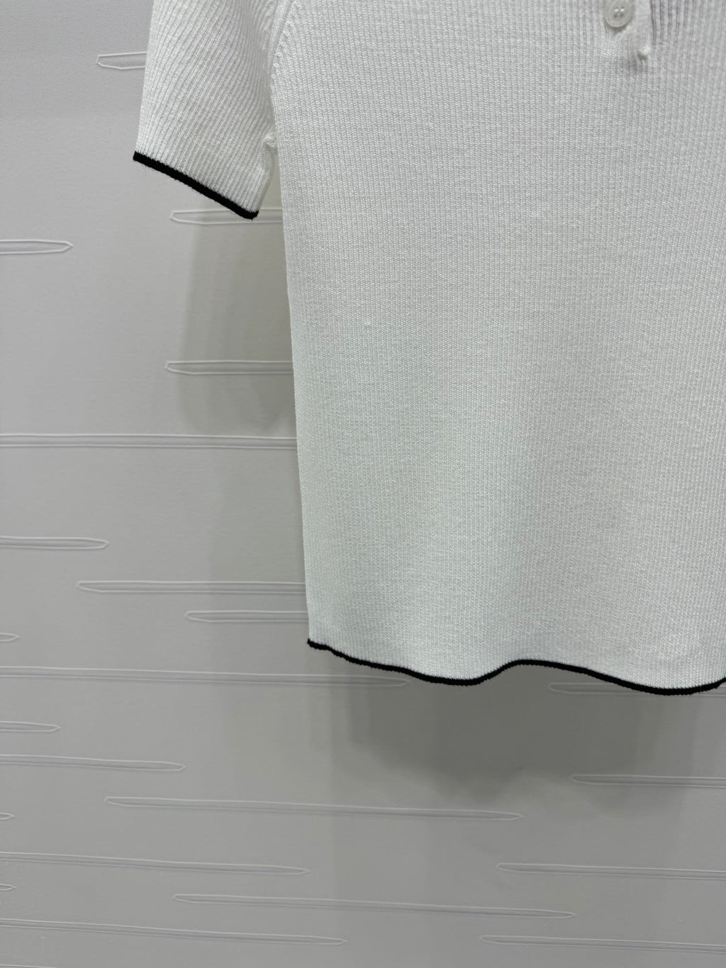 MIUMIU SHORT-SLEEVE KNIT POLO 269424