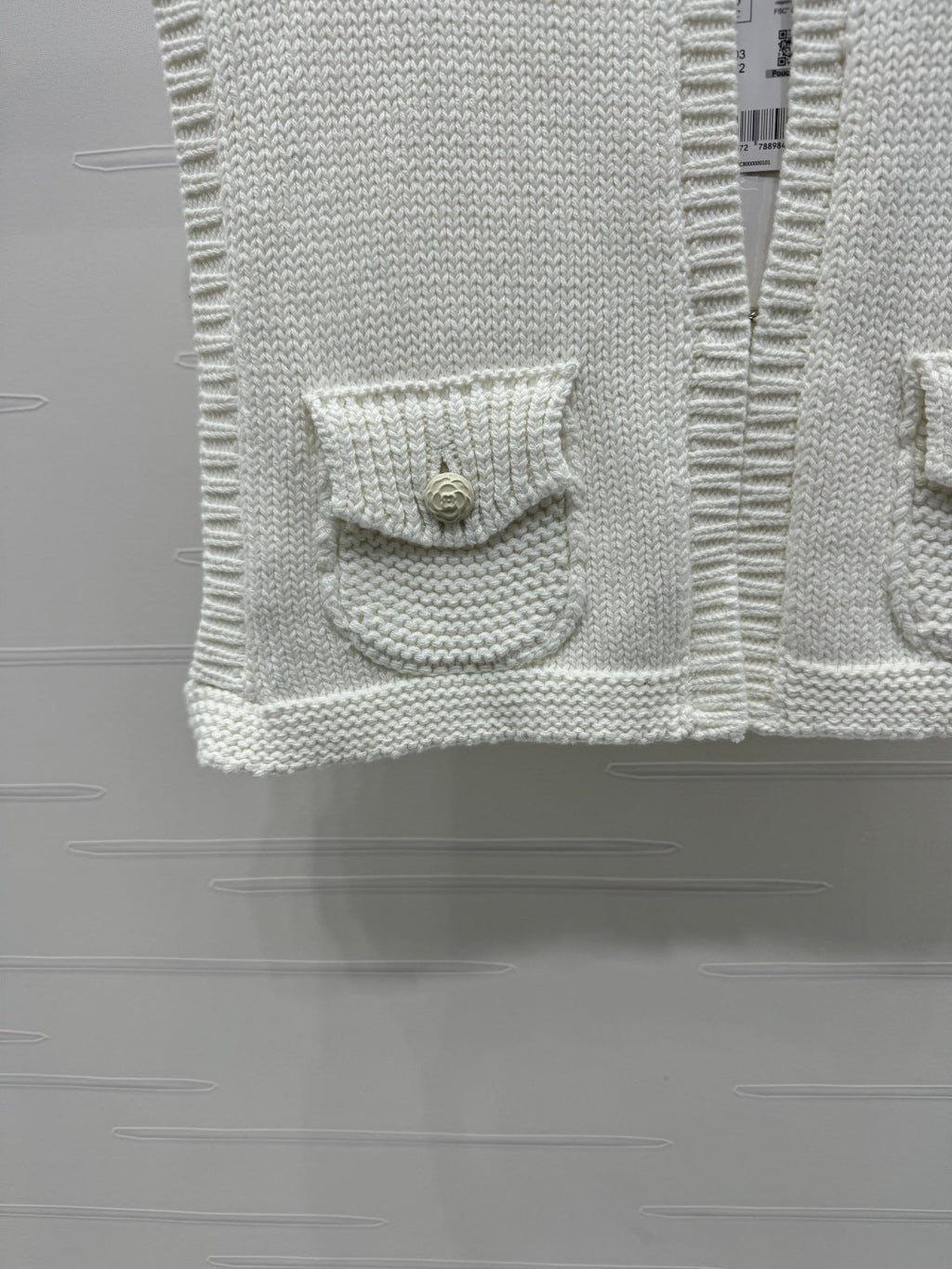 CHANEL CROPPED KNIT SWEATER 269388