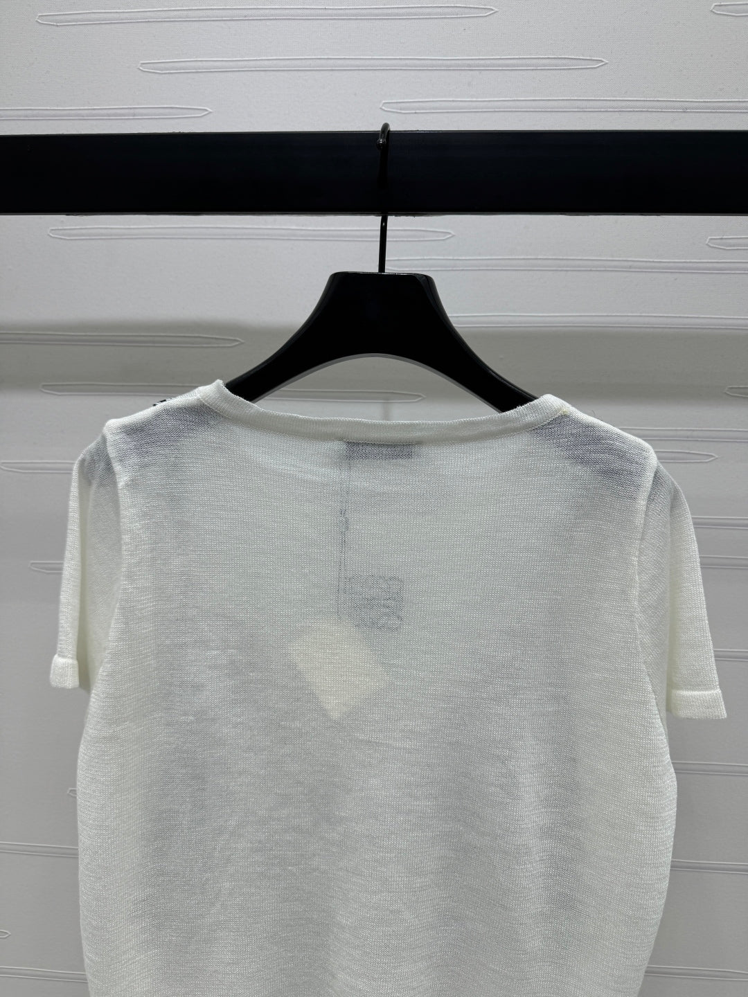 LOEWE TWO PIECE TOP WHITE AND BLACK 274903