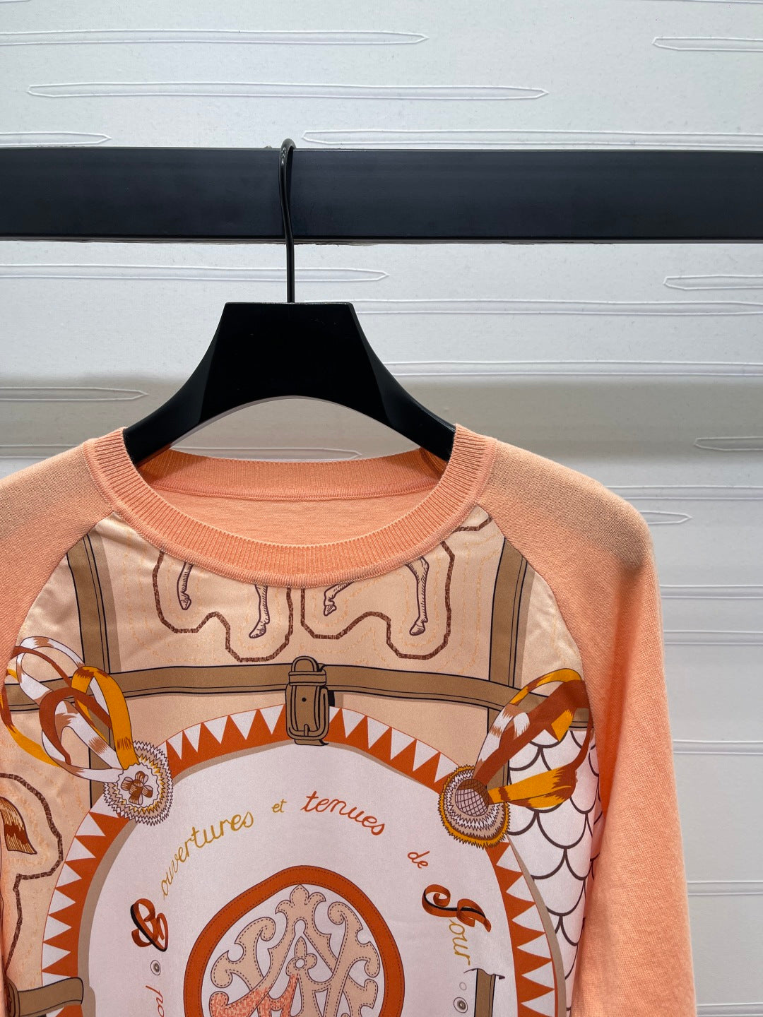 HERMES 25S LONG-SLEEVE CREW-NECK SWEATER 289