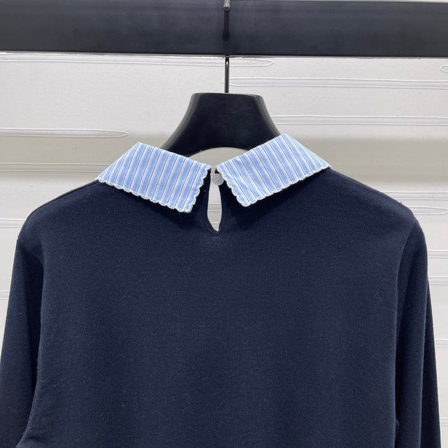 MIUMIU 26S KNIT POLO SWEATER 1595