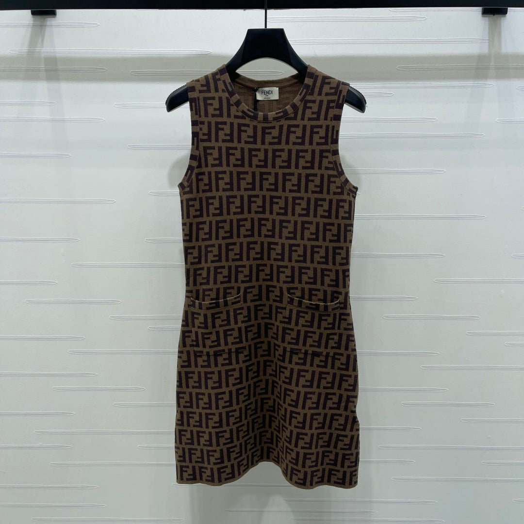 FENDI 26S KNIT BLAZER DRESS 223