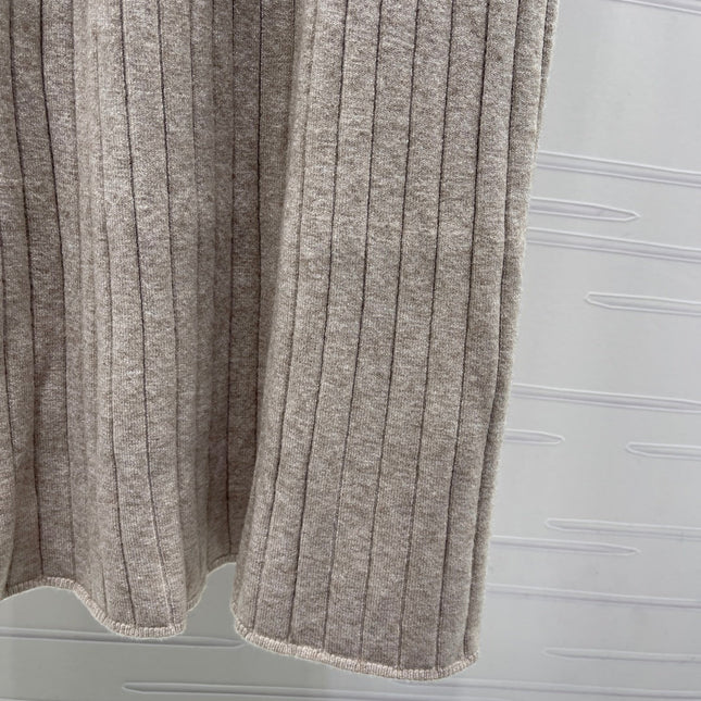 CHANEL 25S KNITTED LONG-SLEEVE DRESS 277