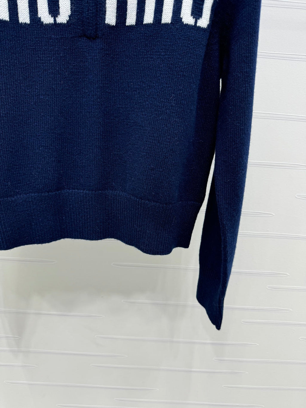 MIUMIU POLO KNIT SWEATER STYLE 750