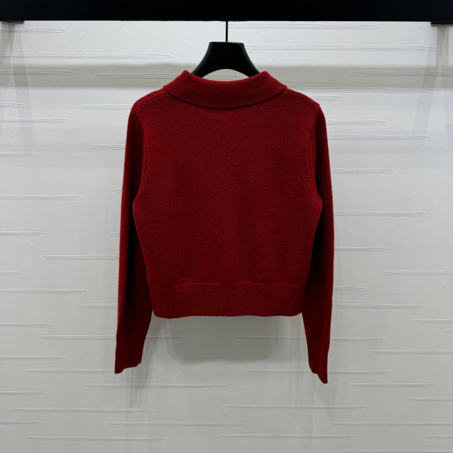 MIUMIU POLO KNIT SWEATER STYLE 749
