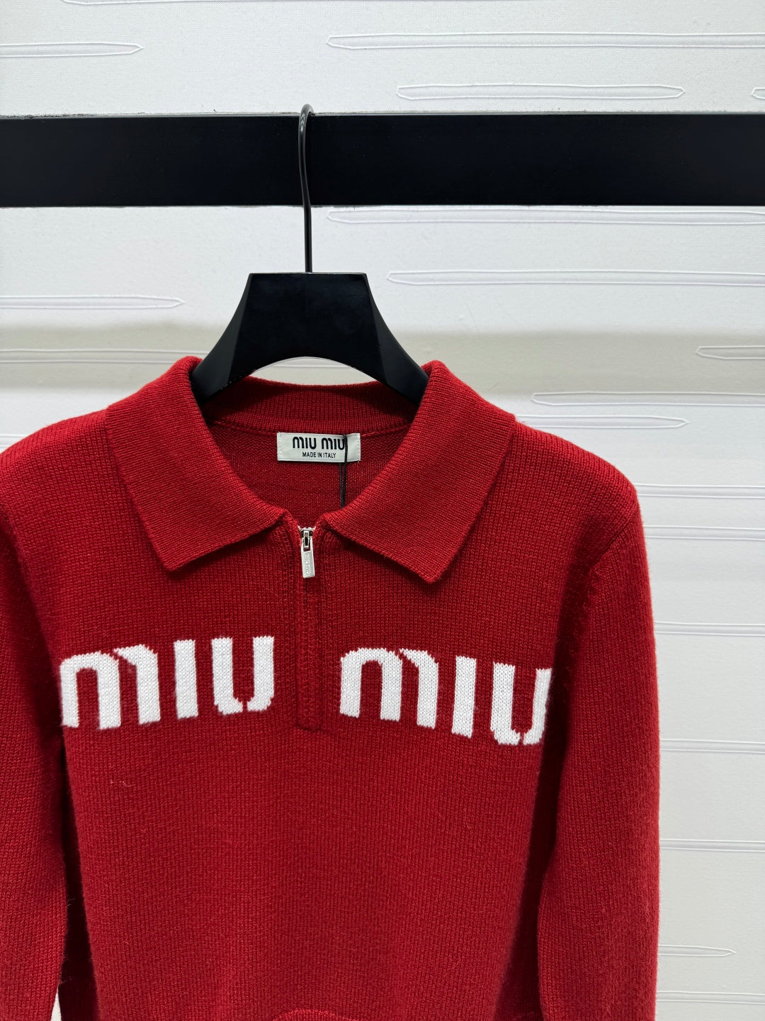 MIUMIU POLO KNIT SWEATER STYLE 749
