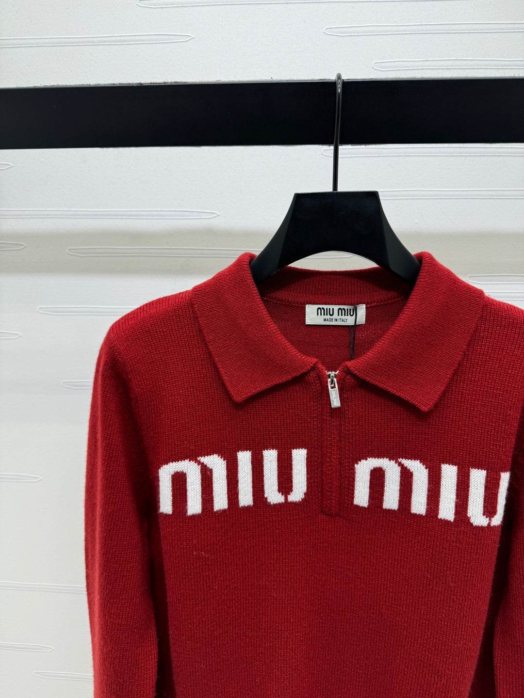 MIUMIU POLO KNIT SWEATER STYLE 749
