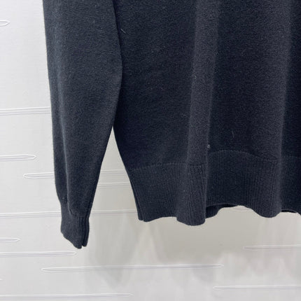 MIUMIU LACE-COLLAR SWEATER STYLE 816